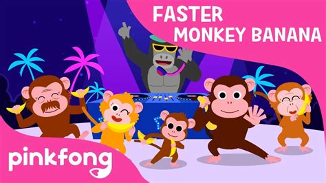 Monkey Banana Faster Version | Baby Monkey | Animal Songs ...