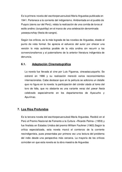 Monografia José María Arguedas