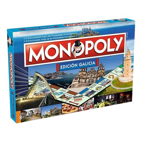 Monopoly Galicia  Edición Exclusiva Castellano/Gallego