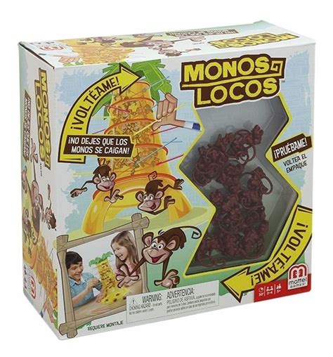 Monos Locos Juego De Mesa Mattel Games   $ 562.00 en Mercado Libre