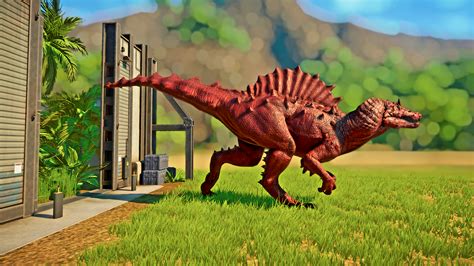 Monster Spinosaurus Gen 2 at Jurassic World Evolution ...