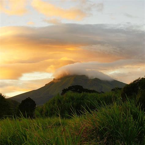 Monte Pelée: desconfie do vulcão adormecido