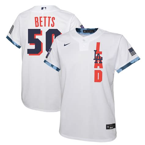 Mookie Betts Los Angeles Dodgers Nike Youth 2021 MLB All Star Game ...