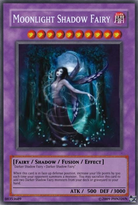 Moonlight Shadow Fairy | Yu Gi Oh Card Maker Wiki | FANDOM ...