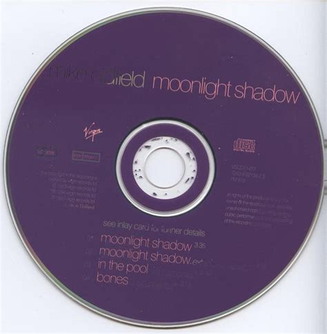 Moonlight Shadow Virgin CD SINGLE   Mike Oldfield ...