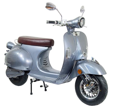 Moped El Retro Scooter 2000W Lithium | fyrhjuling.org