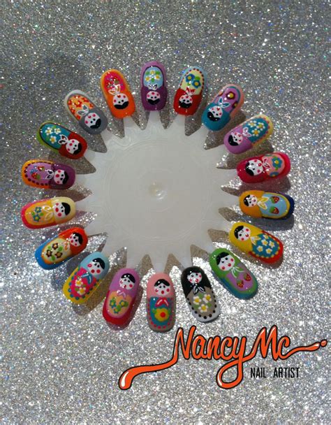 more awesome nail art. @Teresa Gorman style | Matryoshka doll, Nail art ...