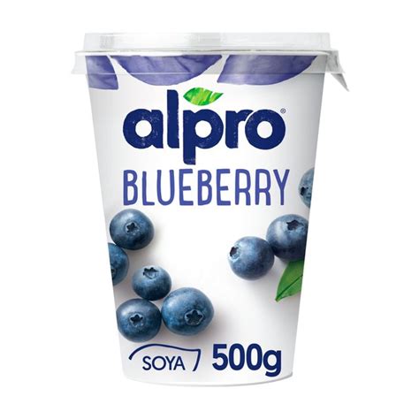 Morrisons: Alpro Blueberry Soya With Yogurt Cultures 500g ...