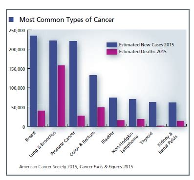Most Common Types of Cancer