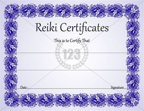 Most Healing Reiki certificates for Download ...