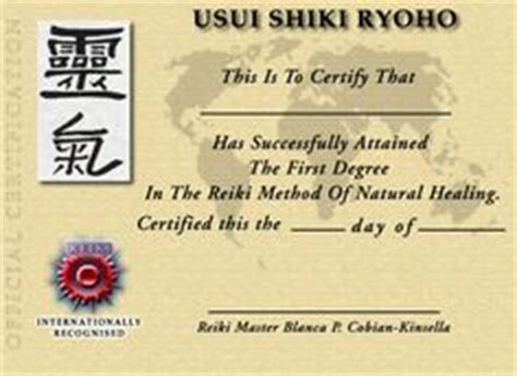 Most Healing Reiki certificates for Download ...