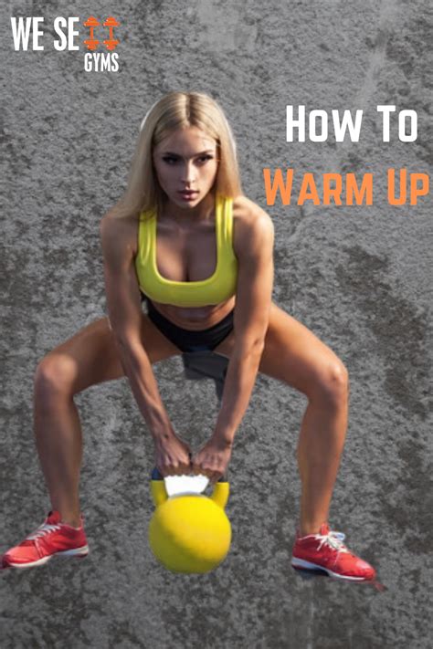Most warm up sessions will include a combination of ...