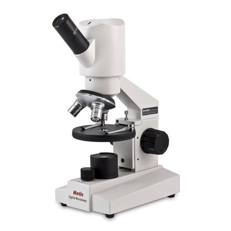 Motic Microscopio DM 52, mono, digital, 40x 400x
