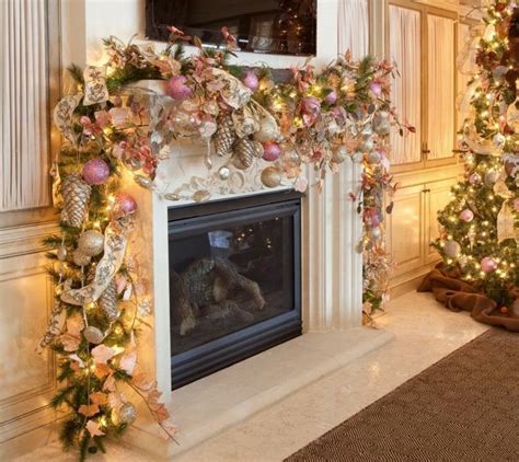 Motivos navideños para decorar la chimenea   más de 50 ideas