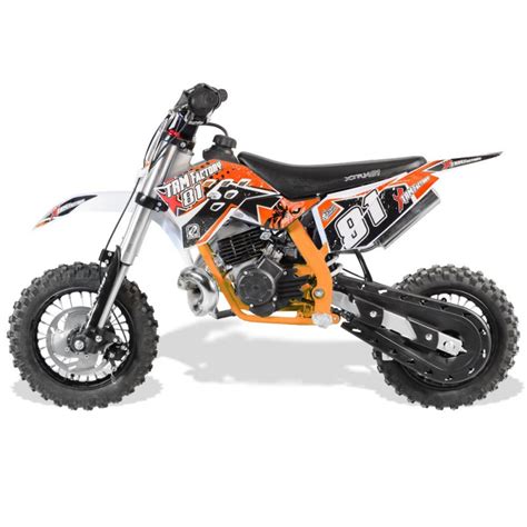 Moto cross 50cc Xtrm 10/10 Kick starter orange ...