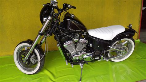 Moto Custom Chopper Honda Shadow Vlx 600cc 1997   $ 20.000 ...