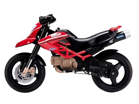 Moto Ducati eléctrica para niños Hypermotard