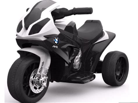 Moto eléctrica para niños BMW con licencia oficial de BMW de 6 volt...