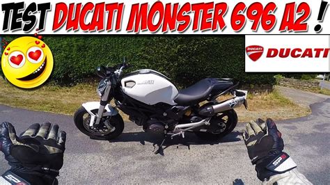 #Moto Vlog 91 : TEST DUCATI MONSTER 696 A2 / TOP 3 PERMIS ...