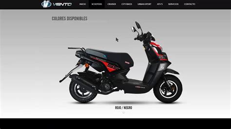 Motocicletas Vento USA pagina web oficial   YouTube