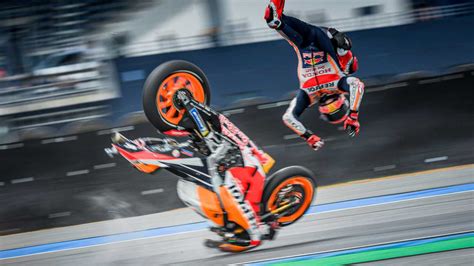 MotoGP’s Reigning Champ Marquez Got Into A Gnarly Crash