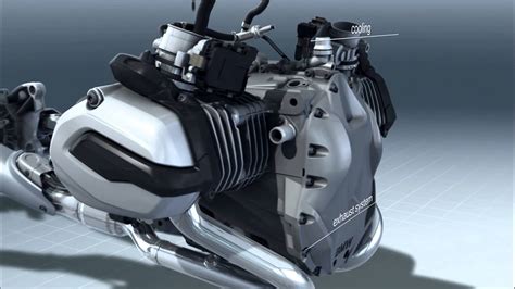 Motor da nova BMW R 1200 GS   YouTube