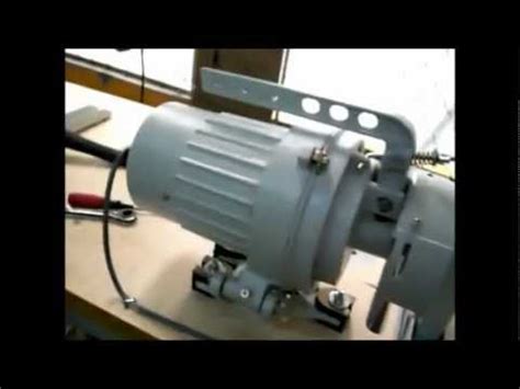 Motor industrial para maquinas de costura   YouTube
