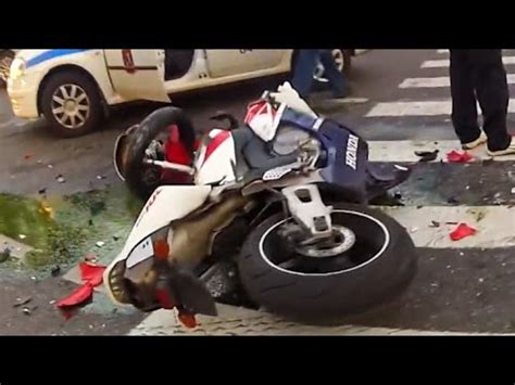 Motorcycle Crashes, Motorcycle accidents Compilation 2016 ...