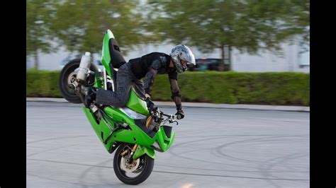 Motorcycle stunts   Andrew Hoffman   HoffmanXtreme   YouTube
