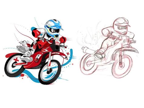 Motos animadas para niños | Imágenes de motos, Motos animadas, Niños y ...