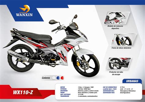 MOTOS WANXIN: Catálogo de motos