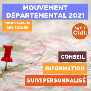 Mouvement intra départemental 2021   SGEN CFDT Académie de Paris