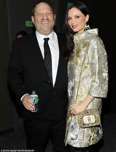 Movie mogul Harvey Weinstein, 60, and 36 year old wife Georgina Chapman ...