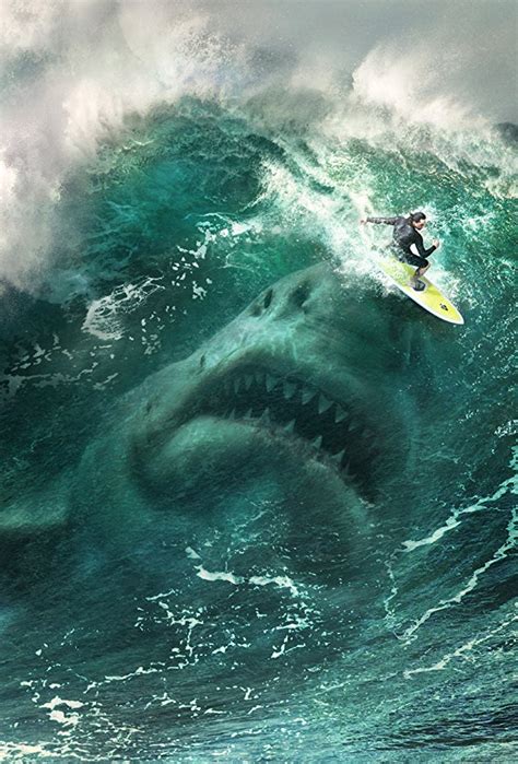 Movie poster for The Meg. Coming out this August ...