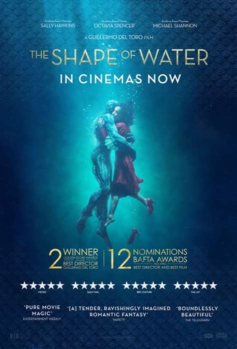 Movie poster for The Shape of Water   Flicks.co.nz