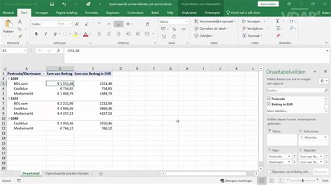 MS Office 365   Excel: Draaitabellen extra mogelijkheden   Totalen en ...