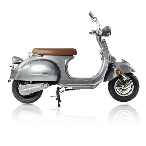 MS2000 Silver Vintage Electric Scooter