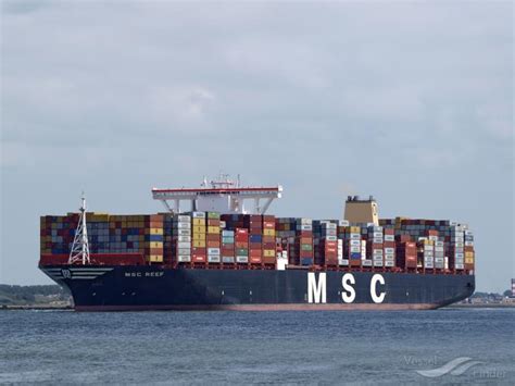 MSC REEF, Container Ship Details and current position ...