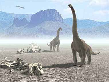 Mudança de clima acabou com dinossauros antes de asteróide ...