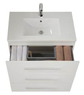 Mueble baño Madrid blanco 70 x 45 cm · LEROY MERLIN
