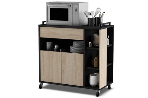 Mueble   Carro de cocina con diseño LOFT industrial