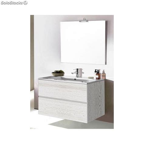 Mueble de baño 100 cm nepal geminis uñero banco brillo f39