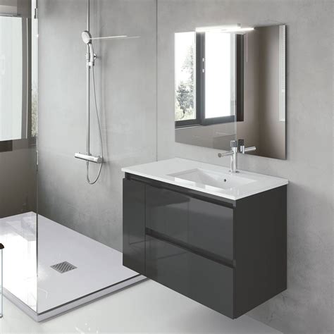 Mueble de baño Box 2 C y 1 P de 90cm Viso Bath, Maison de luxe