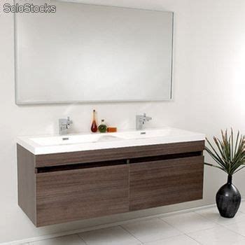 Mueble de baño doble Eco De Atenea barato | Lavabo doble ...