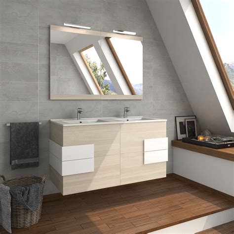 Mueble de baño Soria con doble seno: elegante diseño y calidad