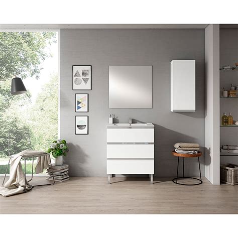 Mueble de lavabo Andrea  45 x 70 x 69 cm, Blanco  | BAUHAUS