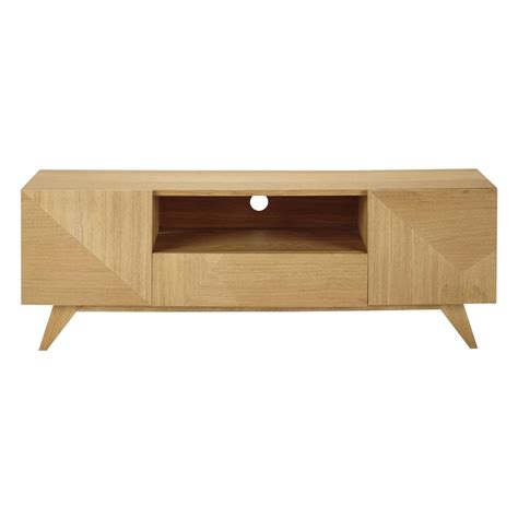 Mueble de TV de madera An. 150 cm Origami | Maisons du Monde