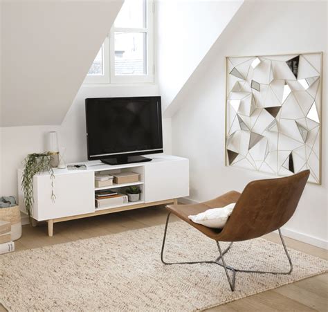 Mueble de TV vintage blanco Artic | Maisons du Monde