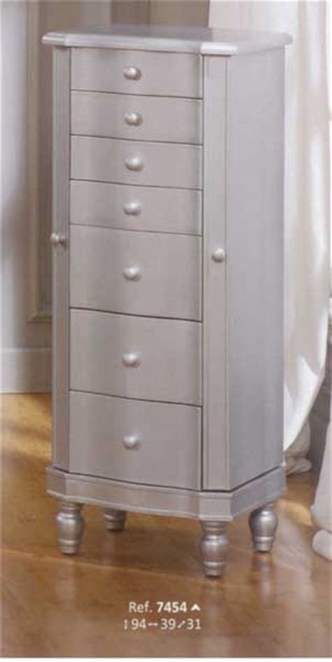 Mueble joyero color plata | Blog de artesania y decoracion