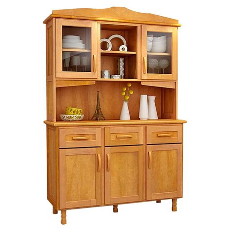 Mueble Kit Cocina En Madera Pino Maciza 5 Puertas Alacena ...